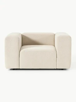 Bouclé loungefauteuil Lena^Westwing Collection New