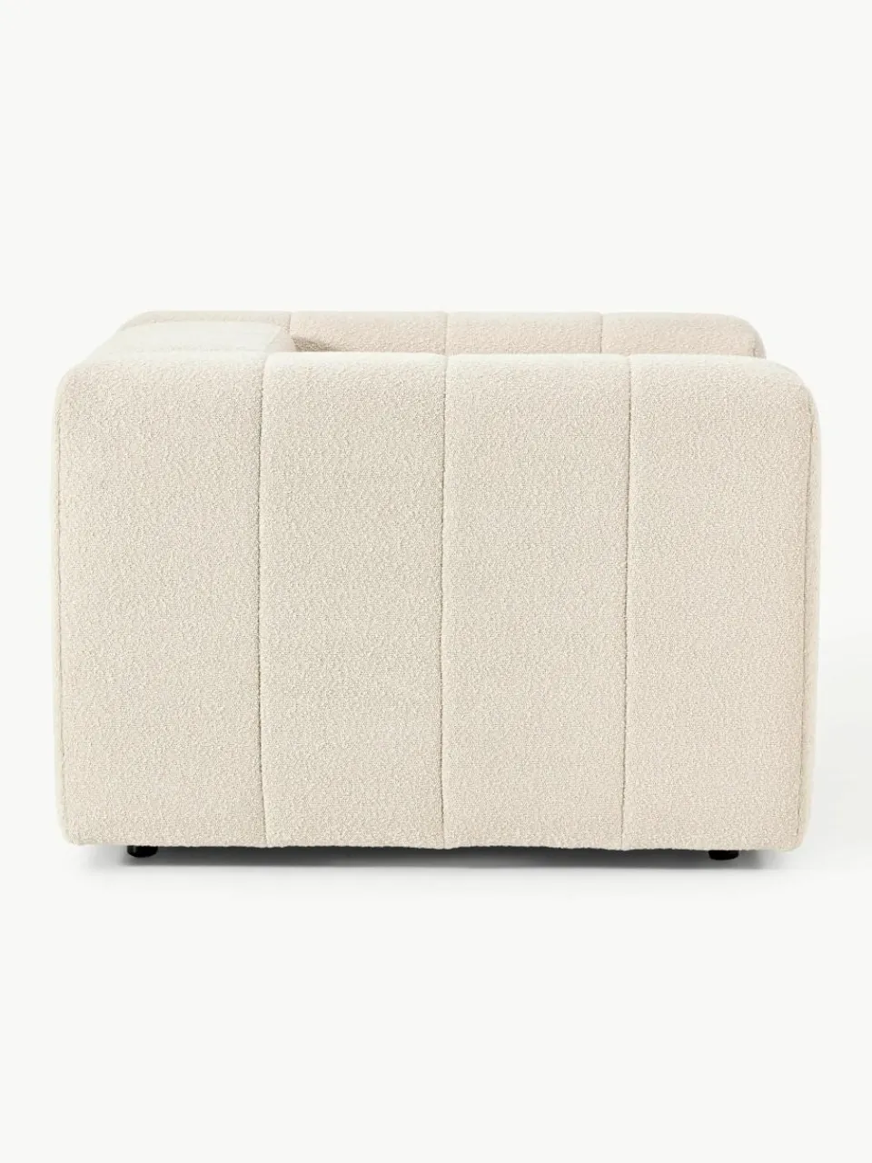Bouclé loungefauteuil Lena^Westwing Collection New