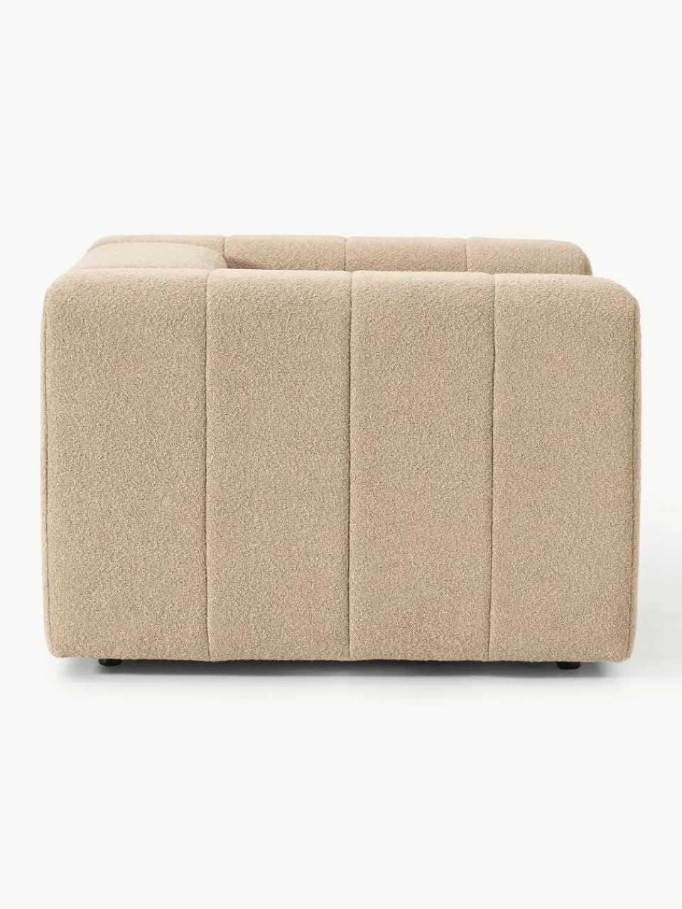 Bouclé loungefauteuil Lena^Westwing Collection New