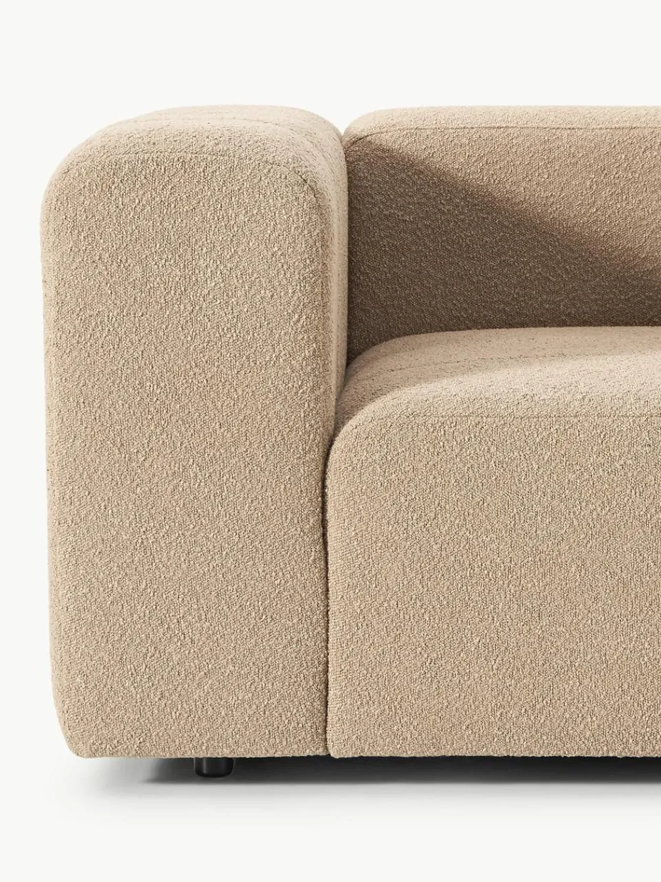 Bouclé loungefauteuil Lena^Westwing Collection New