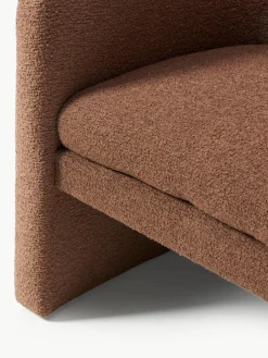 Bouclé loungefauteuil Mairo^Westwing Collection New