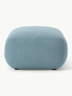 Bouclé poef Sofia^Westwing Collection Outlet