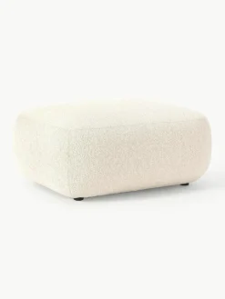 Bouclé poef Sofia^Westwing Collection New