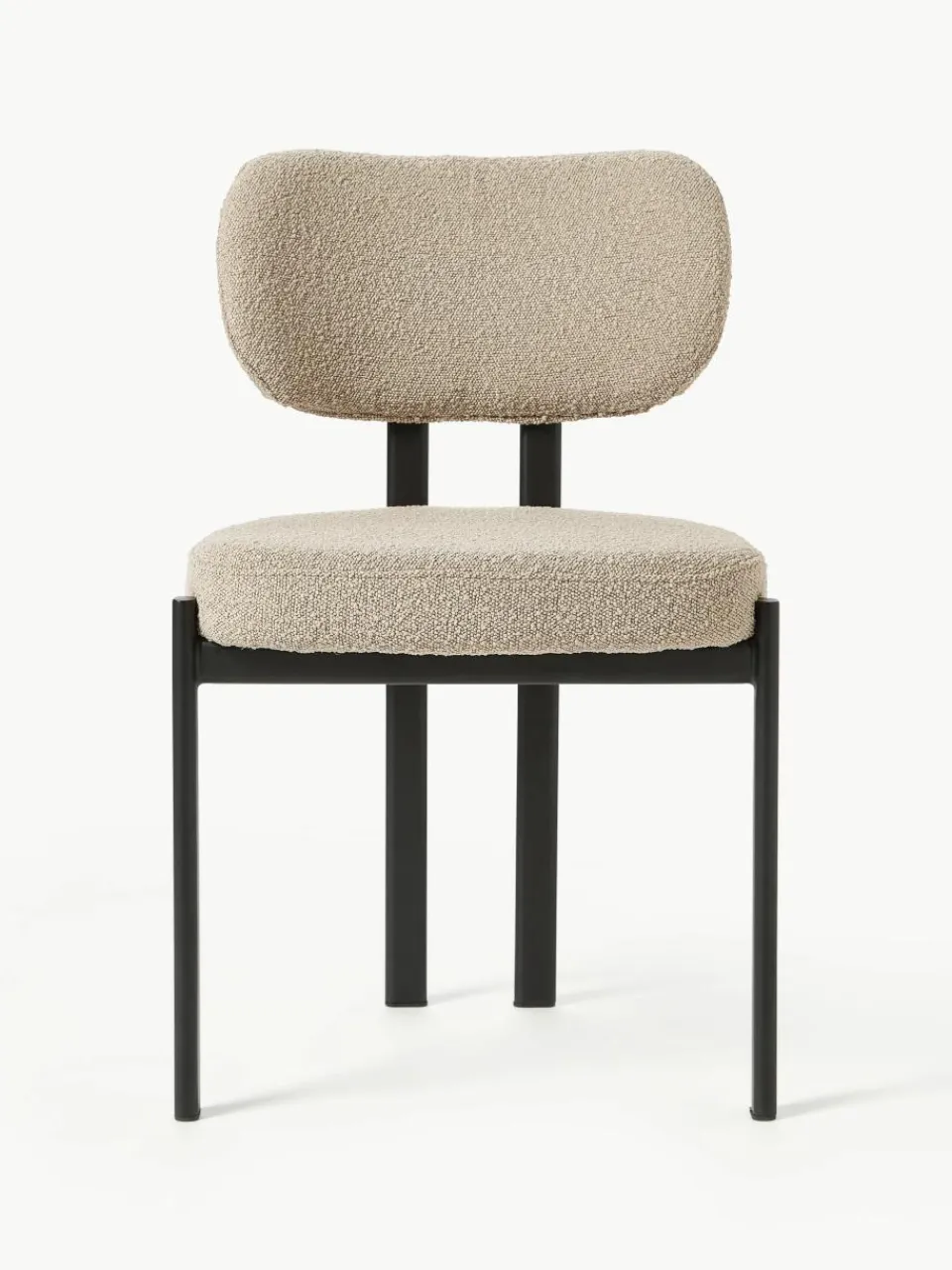 Bouclé stoel Adrien^Westwing Collection Outlet