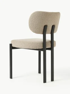 Bouclé stoel Adrien^Westwing Collection Outlet