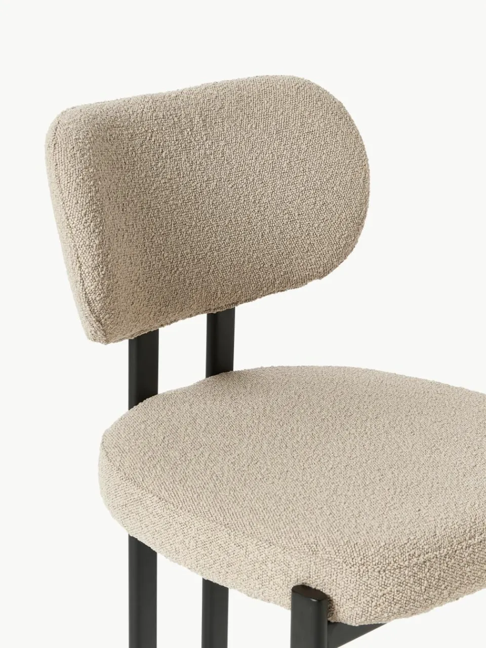 Bouclé stoel Adrien^Westwing Collection Outlet