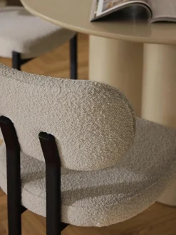 Bouclé stoel Adrien^Westwing Collection Outlet