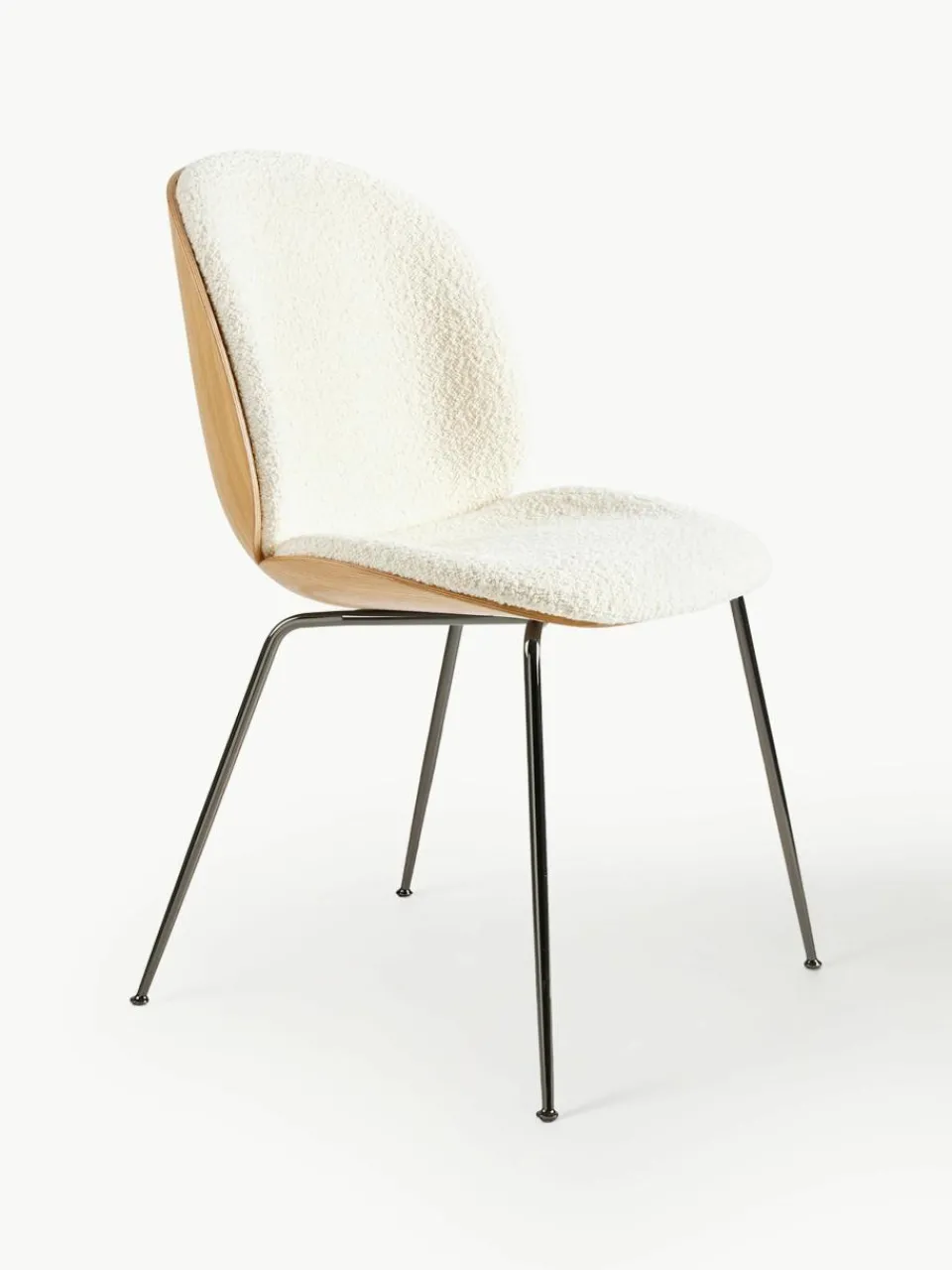 Bouclé stoel Beetle met zitvlak^GUBI Sale