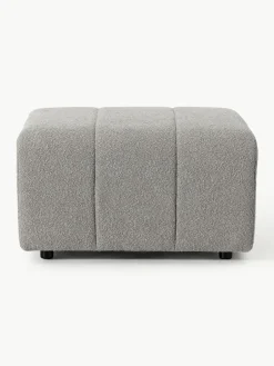 Bouclé voetenbank Lena^Westwing Collection Clearance