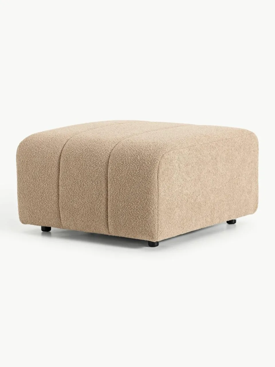 Bouclé voetenbank Lena^Westwing Collection Clearance