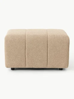 Bouclé voetenbank Lena^Westwing Collection Clearance