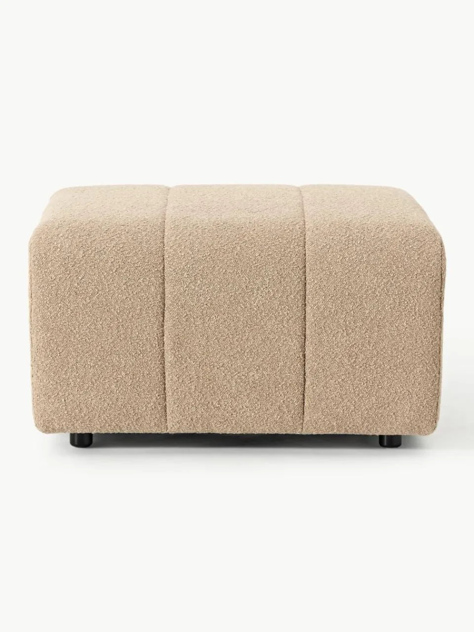 Bouclé voetenbank Lena^Westwing Collection Clearance