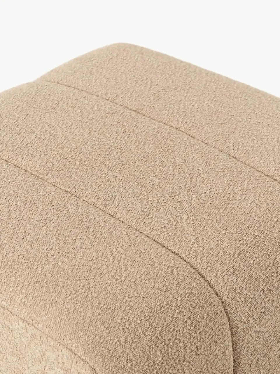 Bouclé voetenbank Lena^Westwing Collection Clearance