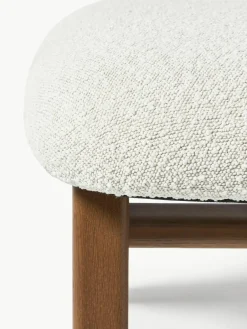 Bouclé zitkruk Shenay^Westwing Collection New