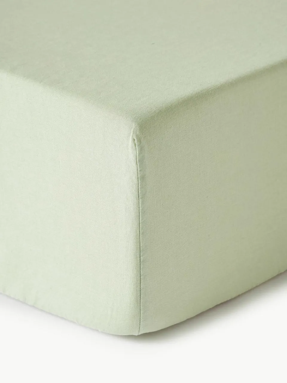 Boxspring hoeslaken Airy, gewassen linnen^Westwing Collection Discount