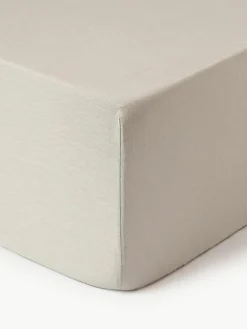 Boxspring hoeslaken Airy, gewaschenes linnen^Westwing Collection Hot
