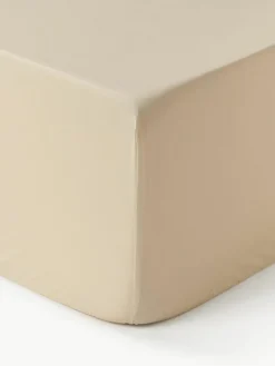 Boxspring hoeslaken Elsie, katoen perkal^Westwing Collection Outlet