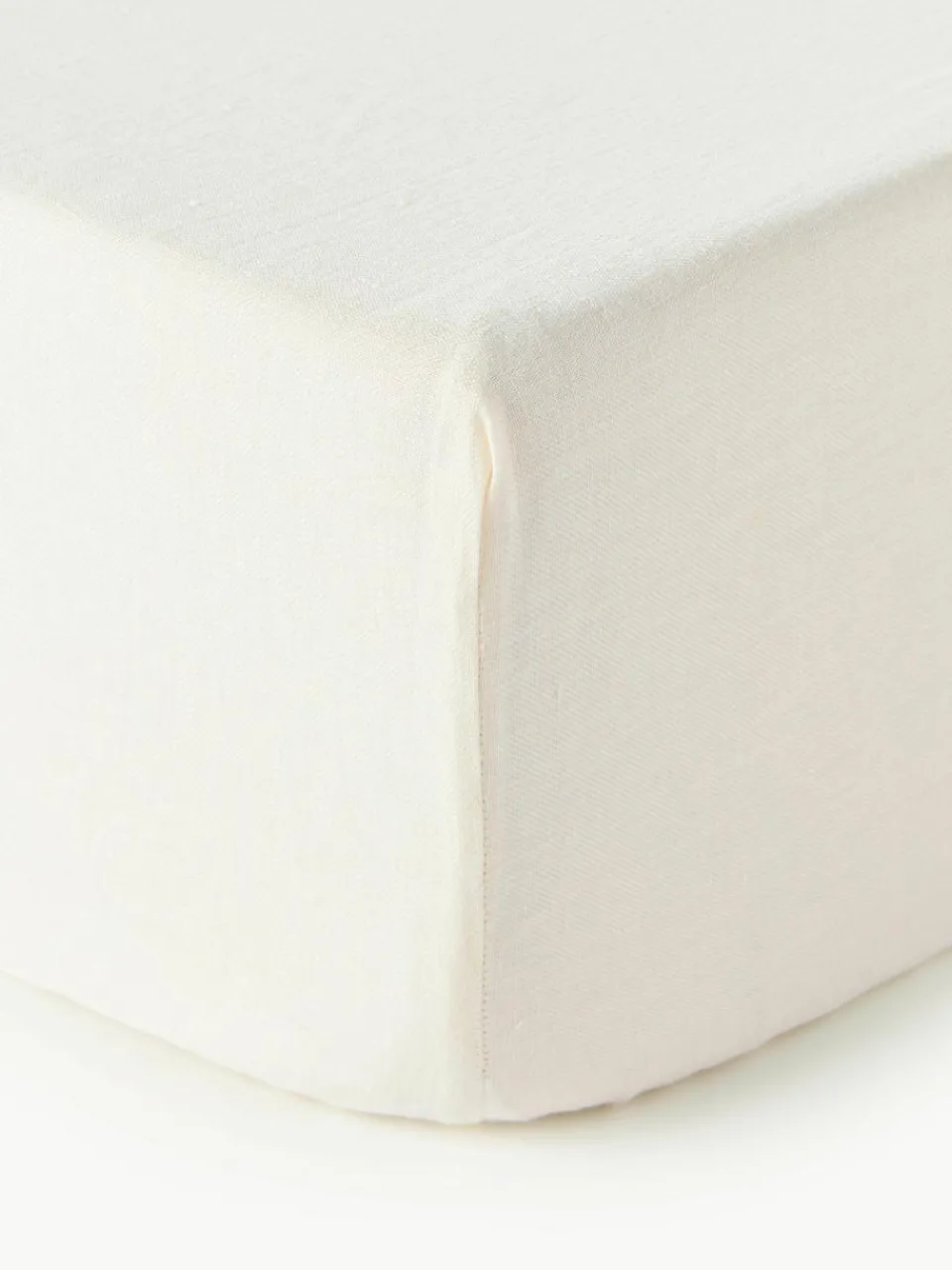 Boxspring hoeslaken Linna, linnen^Westwing Collection Clearance