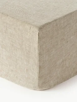 Boxspring hoeslaken Linna, linnen^Westwing Collection Sale