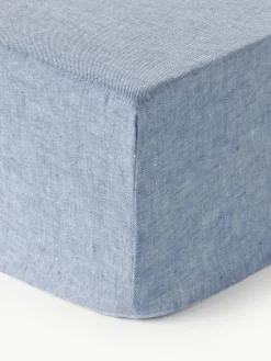 Boxspring hoeslaken Linna, linnen^Westwing Collection New