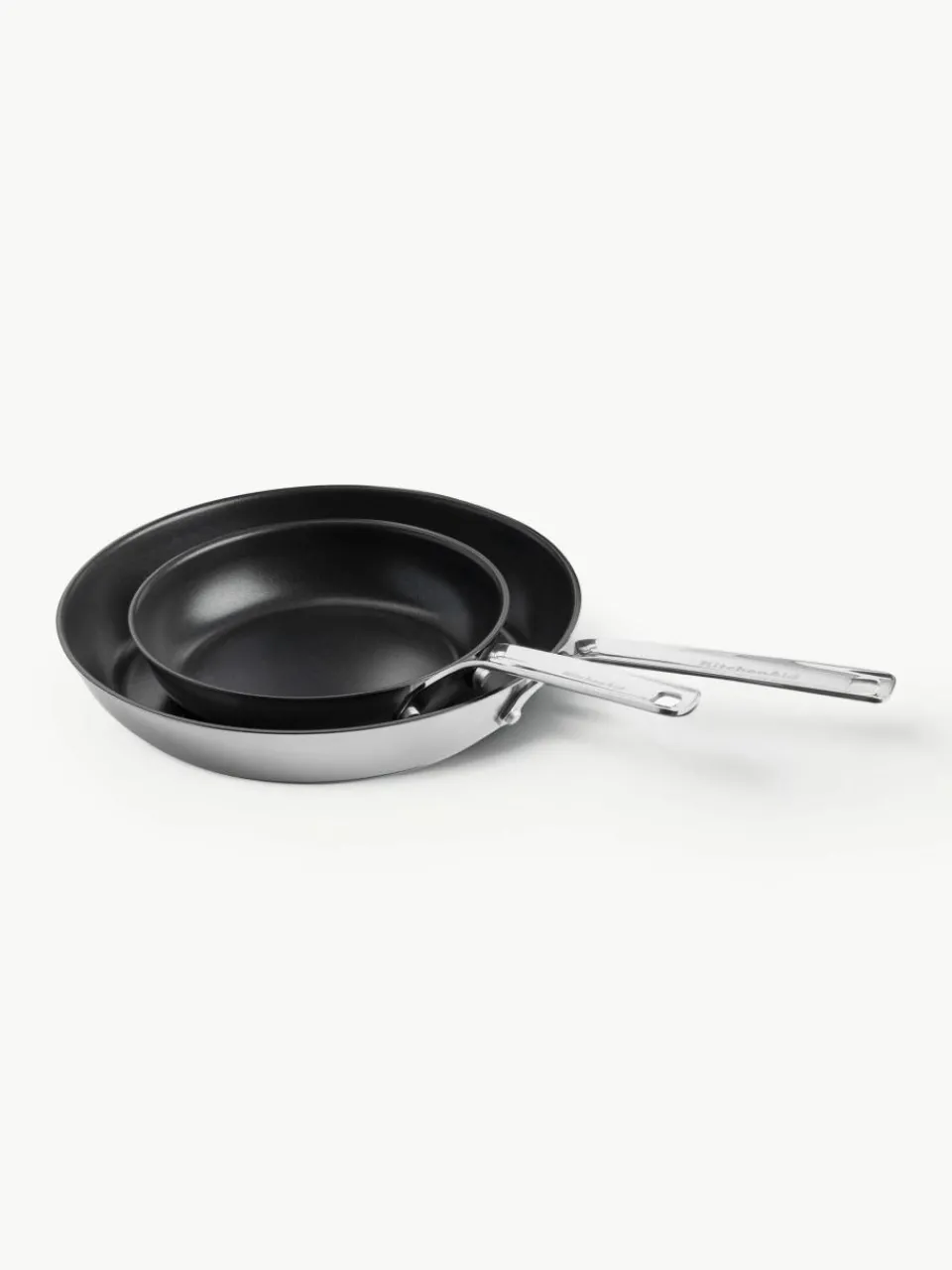 Braadpannenset met antiaanbaklaag, set van 2^KitchenAid Discount