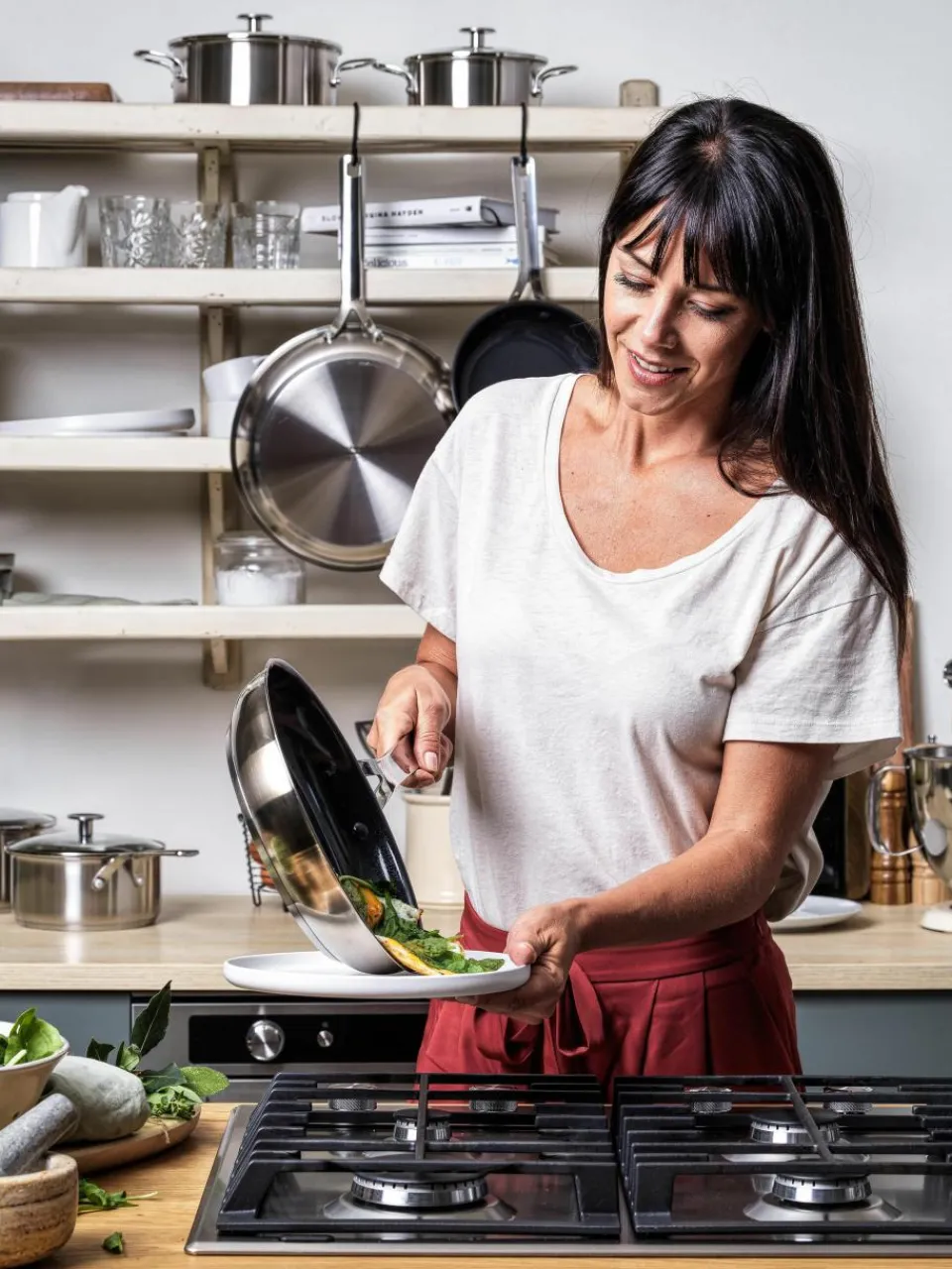 Braadpannenset met antiaanbaklaag, set van 2^KitchenAid Discount