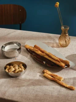 Brood & grissini mand Octave van edelstaal^ALESSI Online