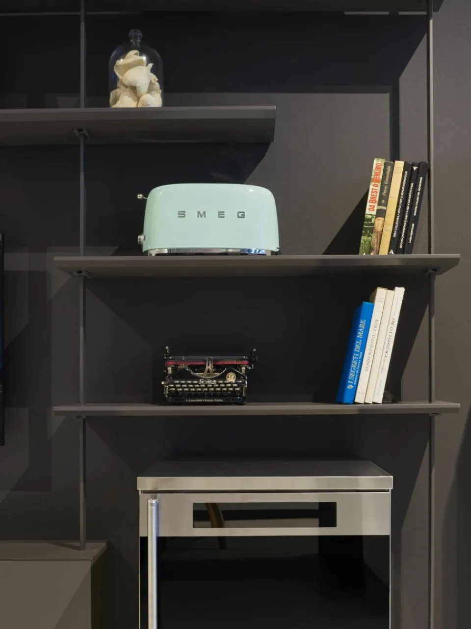 Broodrooster 50's Style met lange sleuf^Smeg Clearance