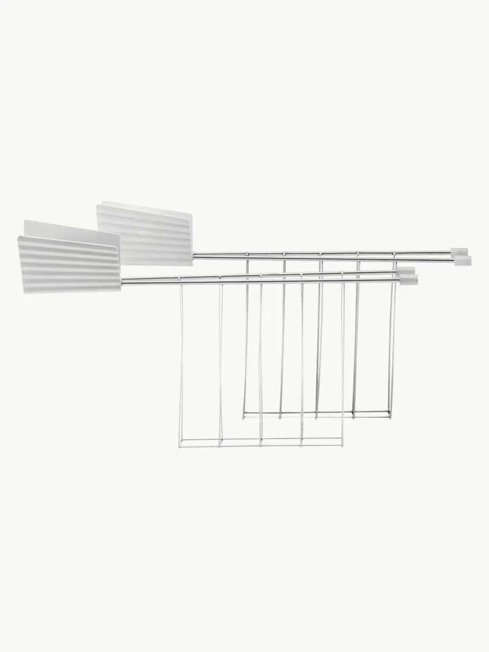 Broodroostertangen Plissé, 2 stuks^ALESSI Outlet