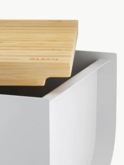 Broodtrommel Mattina met bamboehouten deksel^ALESSI Discount
