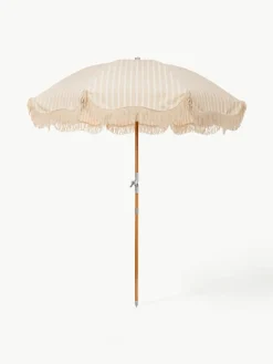 Buigbare parasol Retro met franjes, Ø 180 cm^Business & Pleasure Clearance