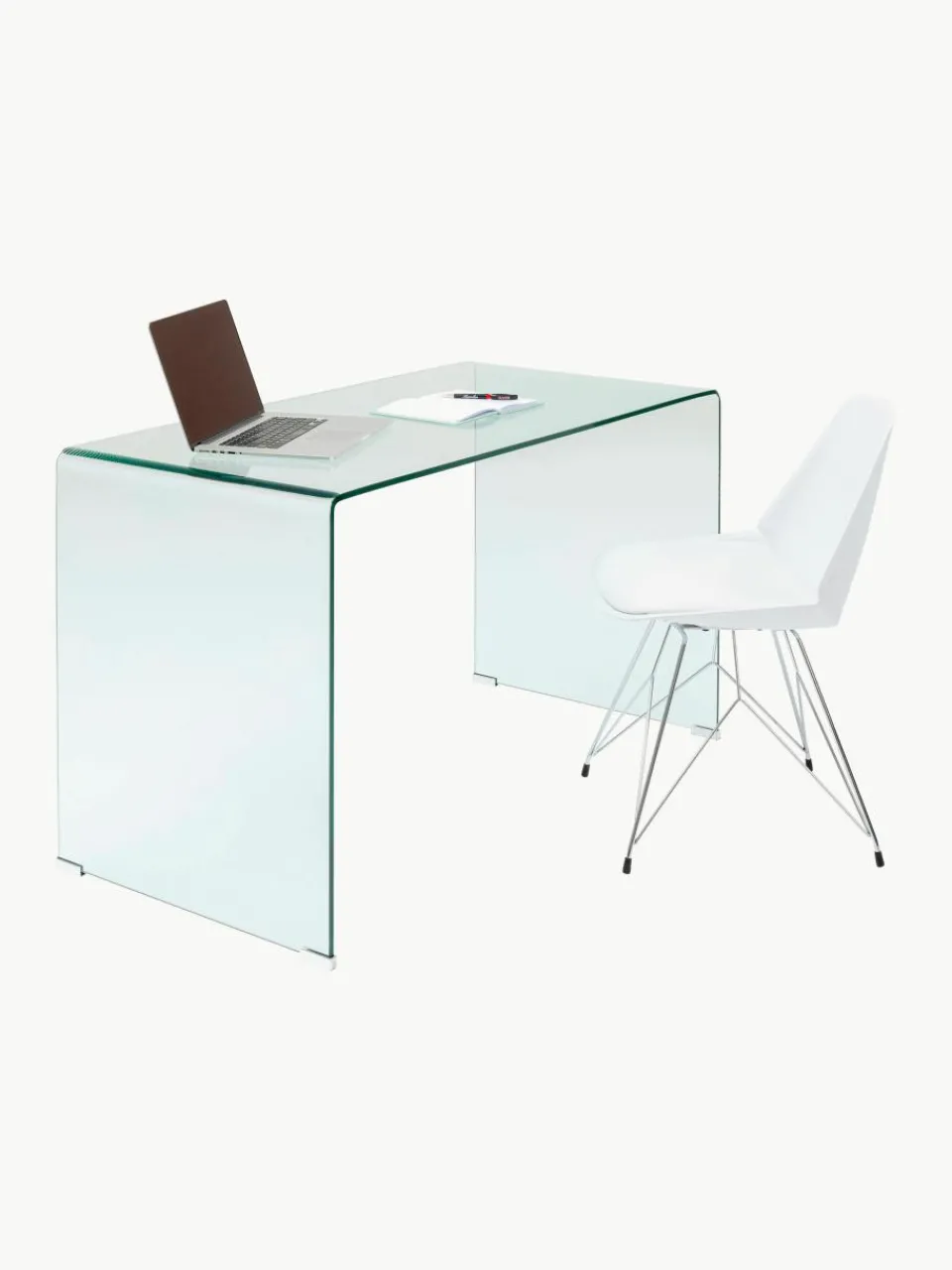 Bureau Club van glas^Kare Design Best