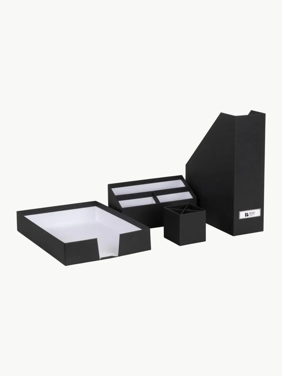Bureau organizer Hugo, 4-delig^Bigso Box of Sweden Clearance