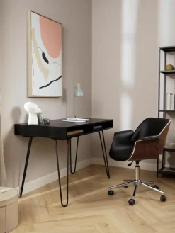 Bureau Tova van mangohout en metaal^Westwing Collection Online