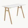 Bureau Vojens met wit tafelblad^Westwing Outlet