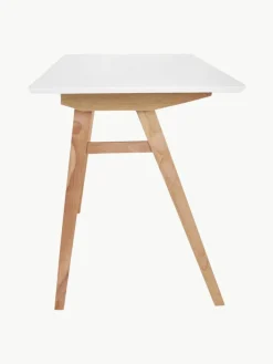 Bureau Vojens met wit tafelblad^Westwing Outlet