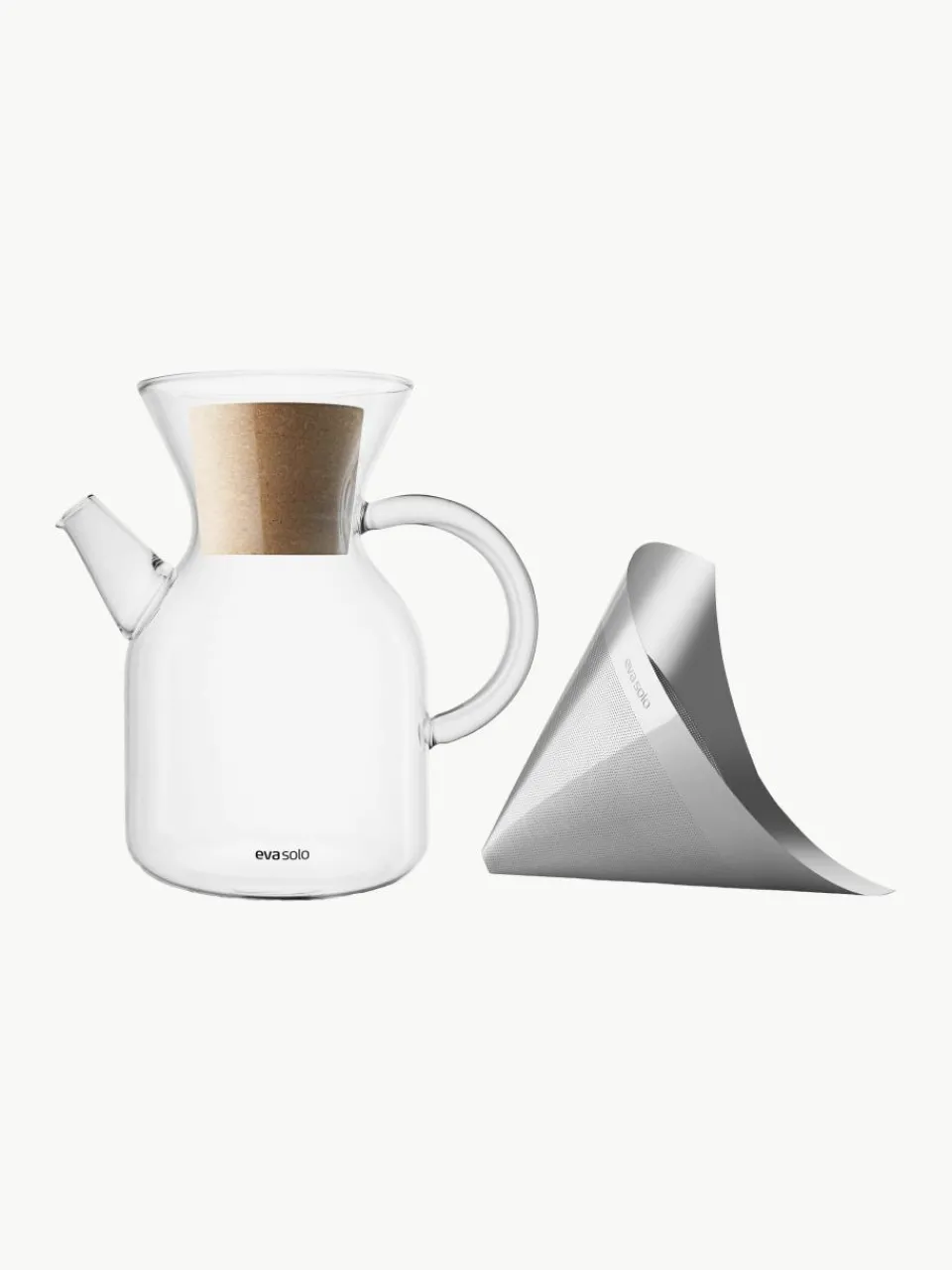 Cafetière Cary van borosilicaatglas, set van 2^Eva Solo Fashion
