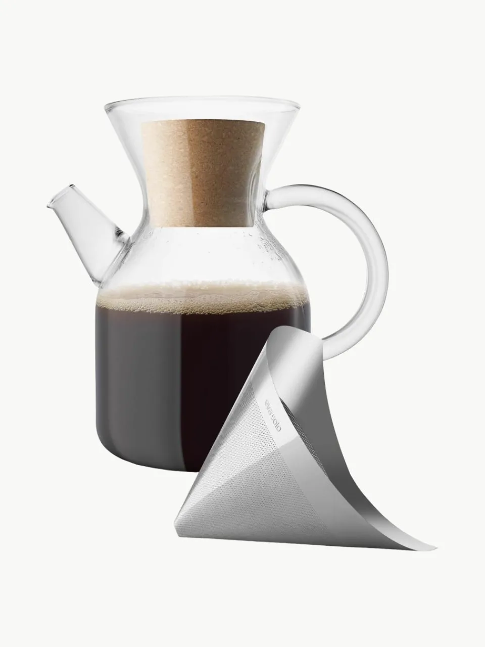 Cafetière Cary van borosilicaatglas, set van 2^Eva Solo Fashion