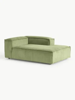 Chaise longue hoekmodule Lennon van corduroy^Westwing Collection Fashion