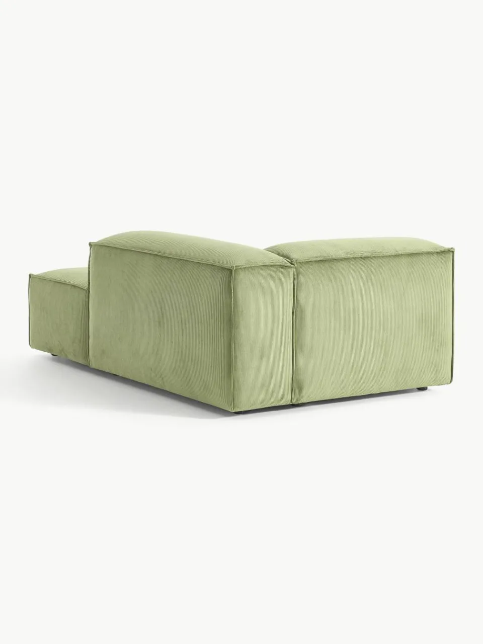 Chaise longue hoekmodule Lennon van corduroy^Westwing Collection Fashion