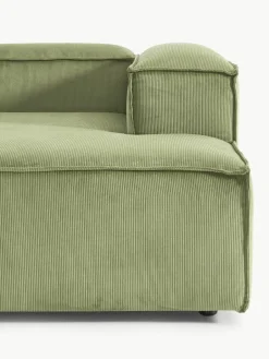 Chaise longue hoekmodule Lennon van corduroy^Westwing Collection Fashion