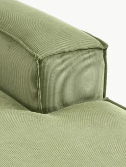 Chaise longue hoekmodule Lennon van corduroy^Westwing Collection Fashion