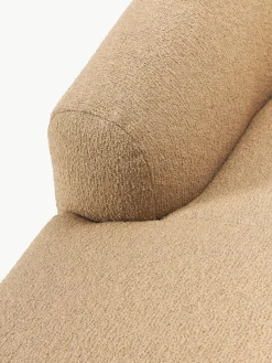 Chaise longue hoekmodule Sofia uit bouclé^Westwing Collection Discount