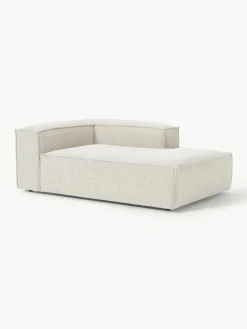 Chaise longue hoekmodule Lennon van bouclé^Westwing Collection Outlet