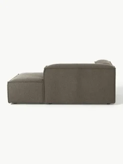 Chaise longue hoekmodule Lennon uit bouclé^Westwing Collection Outlet