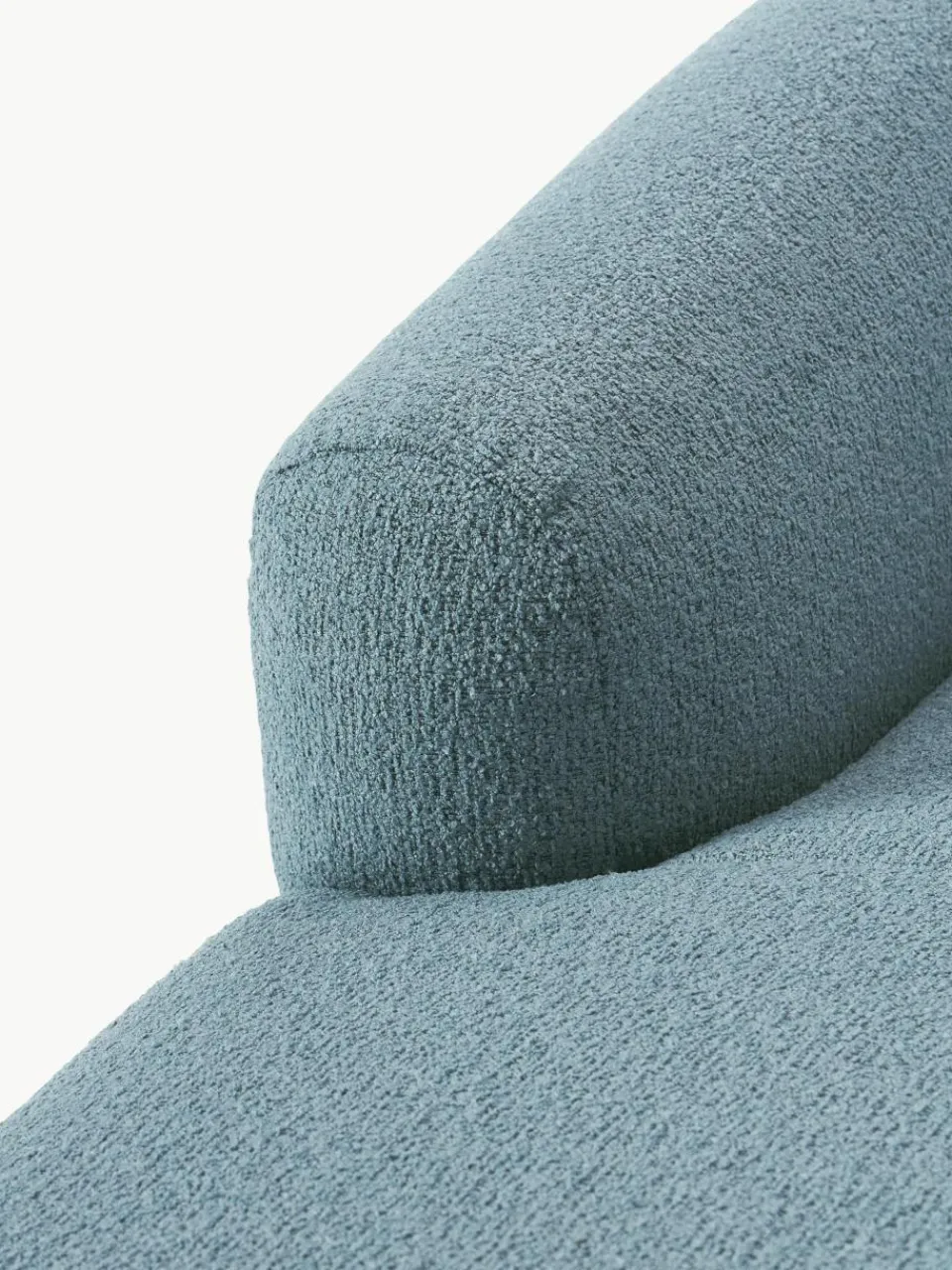 Chaise longue hoekmodule Sofia uit bouclé^Westwing Collection Discount