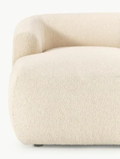 Chaise longue hoekmodule Sofia uit bouclé^Westwing Collection Discount