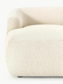 Chaise longue hoekmodule Sofia uit bouclé^Westwing Collection Clearance