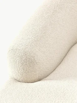 Chaise longue hoekmodule Sofia uit bouclé^Westwing Collection Clearance