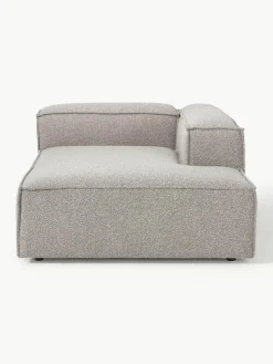 Chaise longue hoekmodule Lennon van bouclé^Westwing Collection New